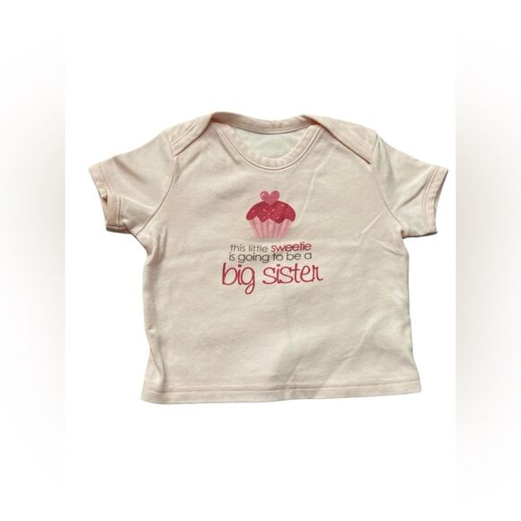 Baby girl big sister announcement tee 18 - 24 months - Picture 1 of 4